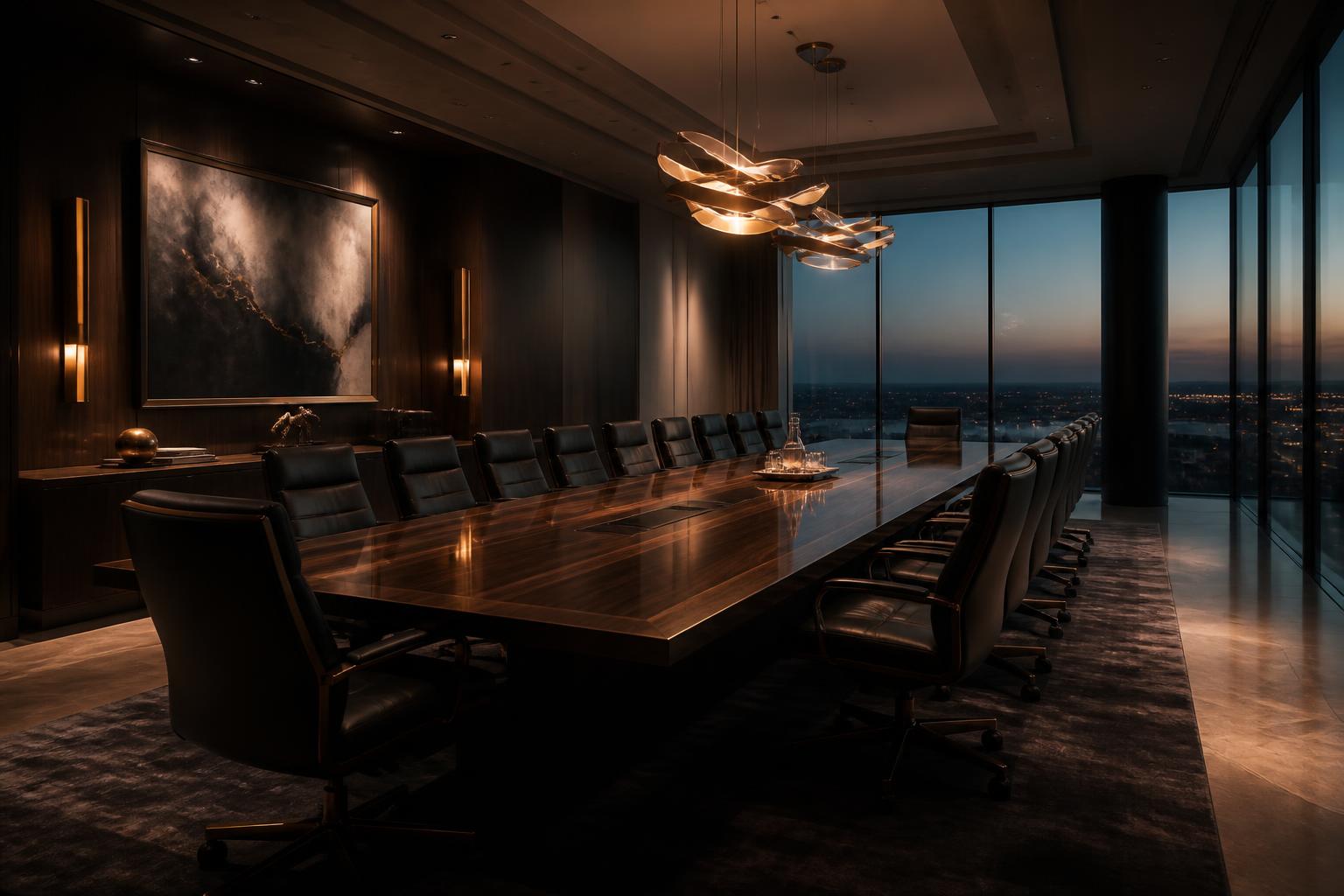 Private executive boardroom